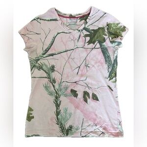 Cute Pink Camouflage Realtree T Shirt